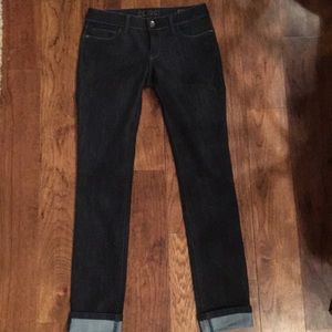 'Jessica' Skinny Stretch DL1961 Jeans - Dark Jeans